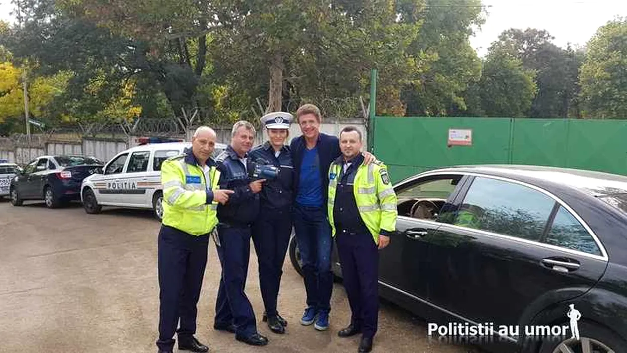 Scandal, după ce patru polițiști s-au fotografiat cu Gică Popescu: Bucuroşi că fac poze cu infractori