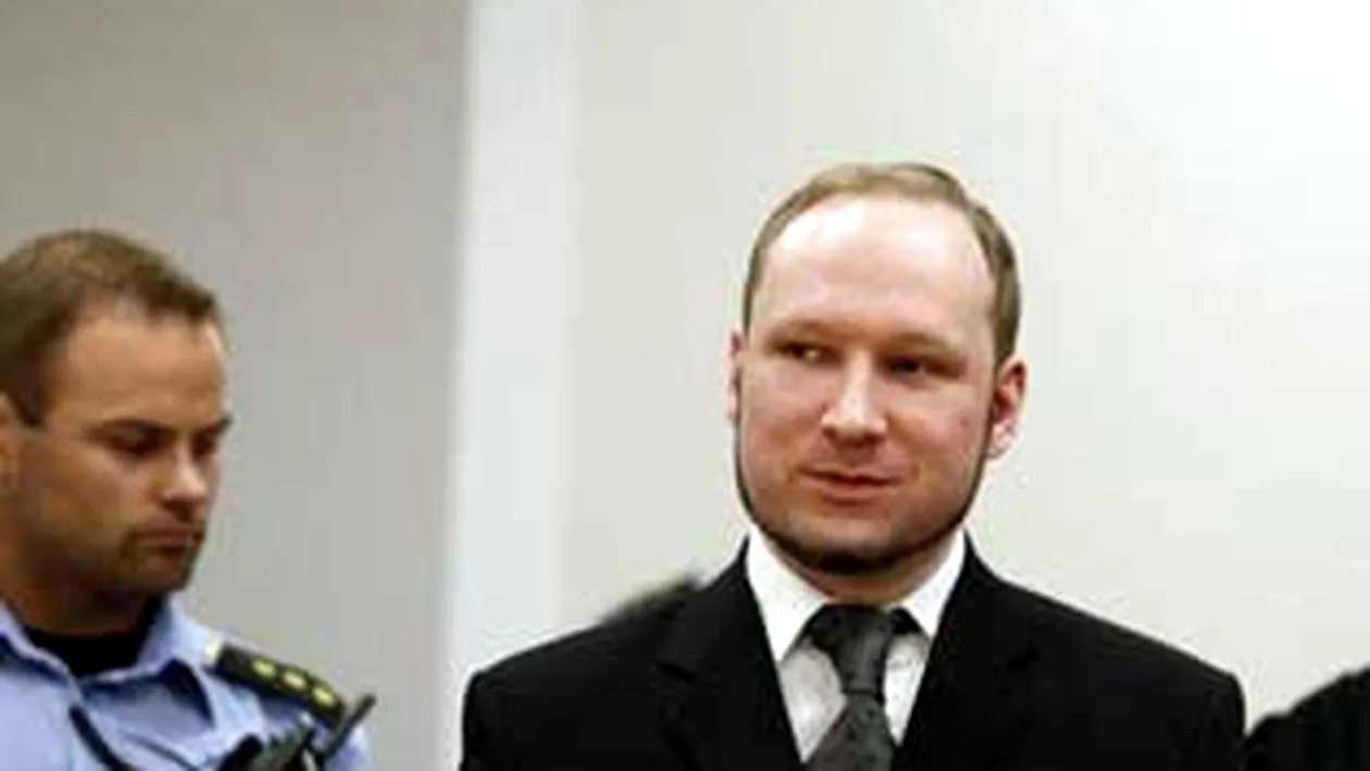 Macelarul din Norvegia, Anders Behring Breivik, condamnat la 21 de ani de inchisoare! Pedeapsa maxima din Norvegia