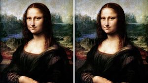 Test de vedere: Câte diferențe vezi între cele două imagini cu Mona Lisa?