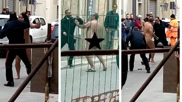 Scene șocante în Italia! Un bărbat complet dezbrăcat s-a bătut pe stradă cu carabinierii. Martorii au asistat îngroziți la întâmplare