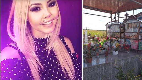 Mormântul regretatei Denisa Răducu, profanat. Familia artistei este extrem de revoltată