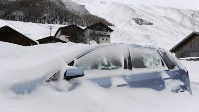 Vestul Austriei a fost izolat din cauza ninsorilor!