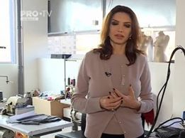 Cristina Spătar s-a reprofilat! A trecut muzica pe locul doi şi s-a apucat de croitorit