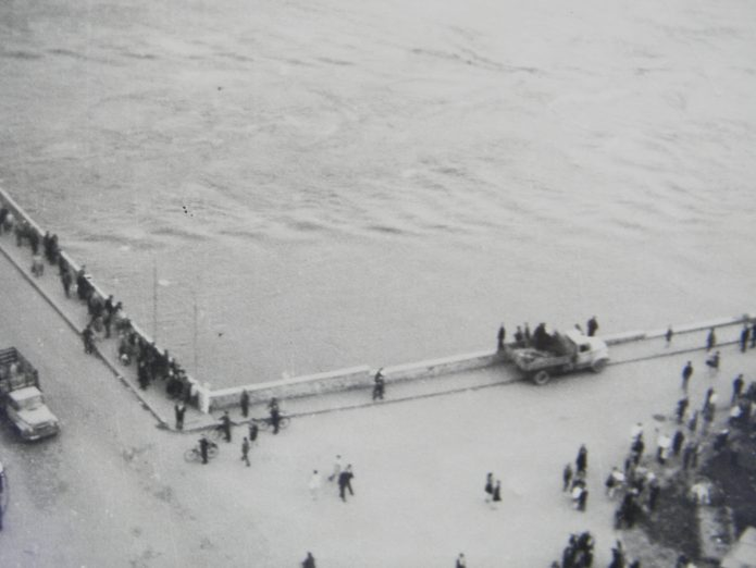 Inundațiile au făcut prăpăd la Satu Mare, în mai 1970