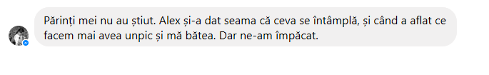 Mărturiile Ştefaniei pe Facebook