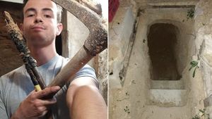 Sătul să se certe cu părinții, un adolescent de 14 ani a construit un beci la care a lucrat 6 ani. Iată cum arată acum. FOTO&VIDEO