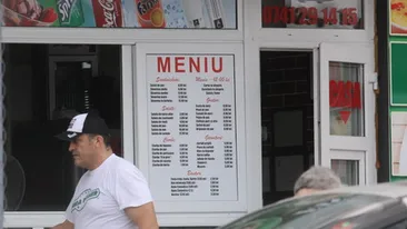 Ipostaza-soc la fast-food! Fostul sot al lui Teo si-a pus sortul si a trecut in spatele tejghelei.