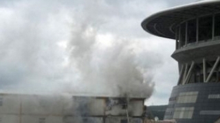Incendiu la noul stadion al echipei Galatasaray