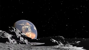 Cum arată Terra, de fapt. Imagini cu "răsăritul" Pământului, filmate de pe Lună