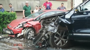 Șoferul mașinii în care se afla Răzvan Cuc și care a făcut accident în Capitală a rămas fără permis