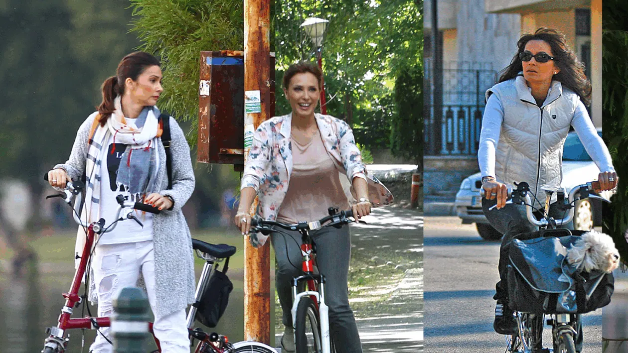 Ele sunt sexy-biciclistele showbizului! TOP 25 cu nume grele! Andreea Berecleanu, Iulia Vântur și Anca Țurcașiu au luat startul!