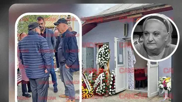 Imaginile durerii de la înmormântarea Marinelei Chelaru! Actrița, uitată pe ultimul drum! O mână de oameni au fost prezenți la ceremonie