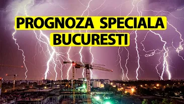 ANM a schimbat prognoza! Avertizare specială pentru București. Fenomene meteo periculoase
