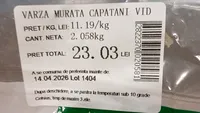 Mănânci varză murată din supermarket? Ce conține, de fapt + reacția Asociației pentru Protecția Consumatorilor din România