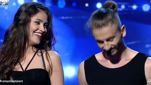Mihaela Radulescu, in LACRIMI pe scena "Romanii au talent"! Vezi cine a facut-o sa planga!