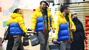 Smiley & Gina, nedespărțiți în așteptarea fetiței. Prezentatoarea TV l-a însoțit pe cântăreț chiar și la frizer