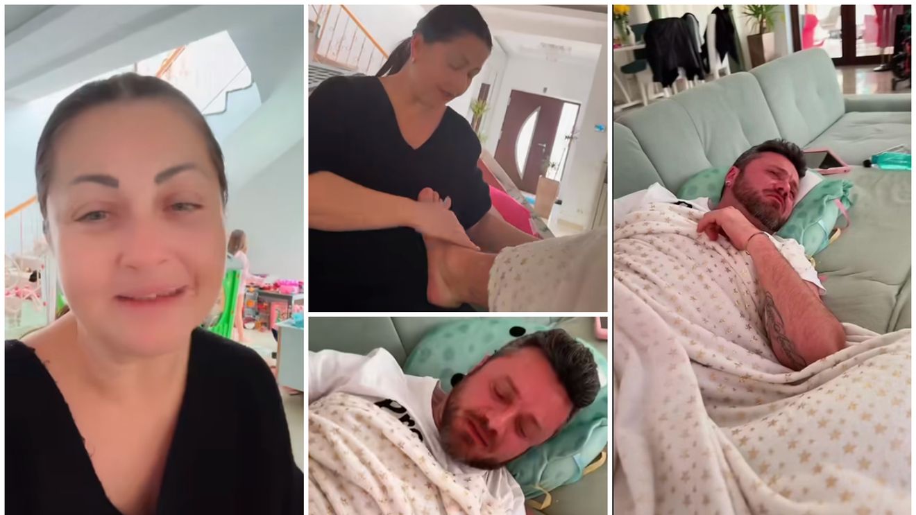Tavi Clonda s-a accidentat și a picat la pat! Cum l-a îngrijit Gabriela Cristea: „A pățit o nefăcută”
