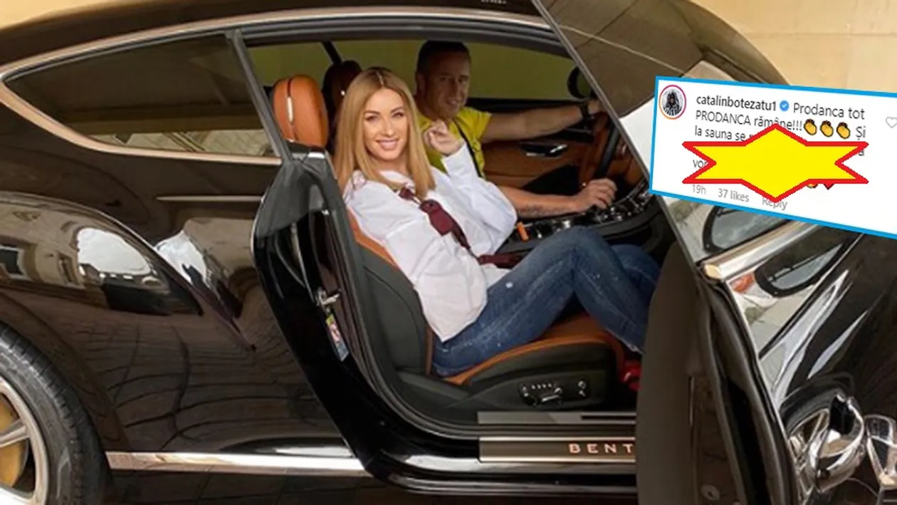 Anamaria Prodan s-a pozat complet goală la saună! Cătălin Botezatu i-a lăsat un mesaj fabulos când a văzut-o în costumul Evei