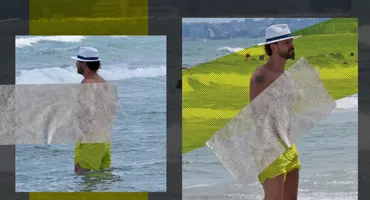 Playboy-ul care nu mai e playboy!  Bogdan Vlădău a cam dezamăgit pe plaja din Mamaia…