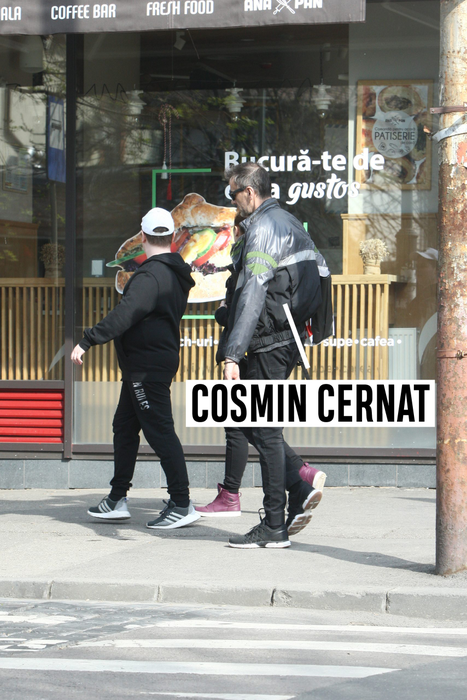 Cosmin Cernat a mers la supermarket împreună cu familia