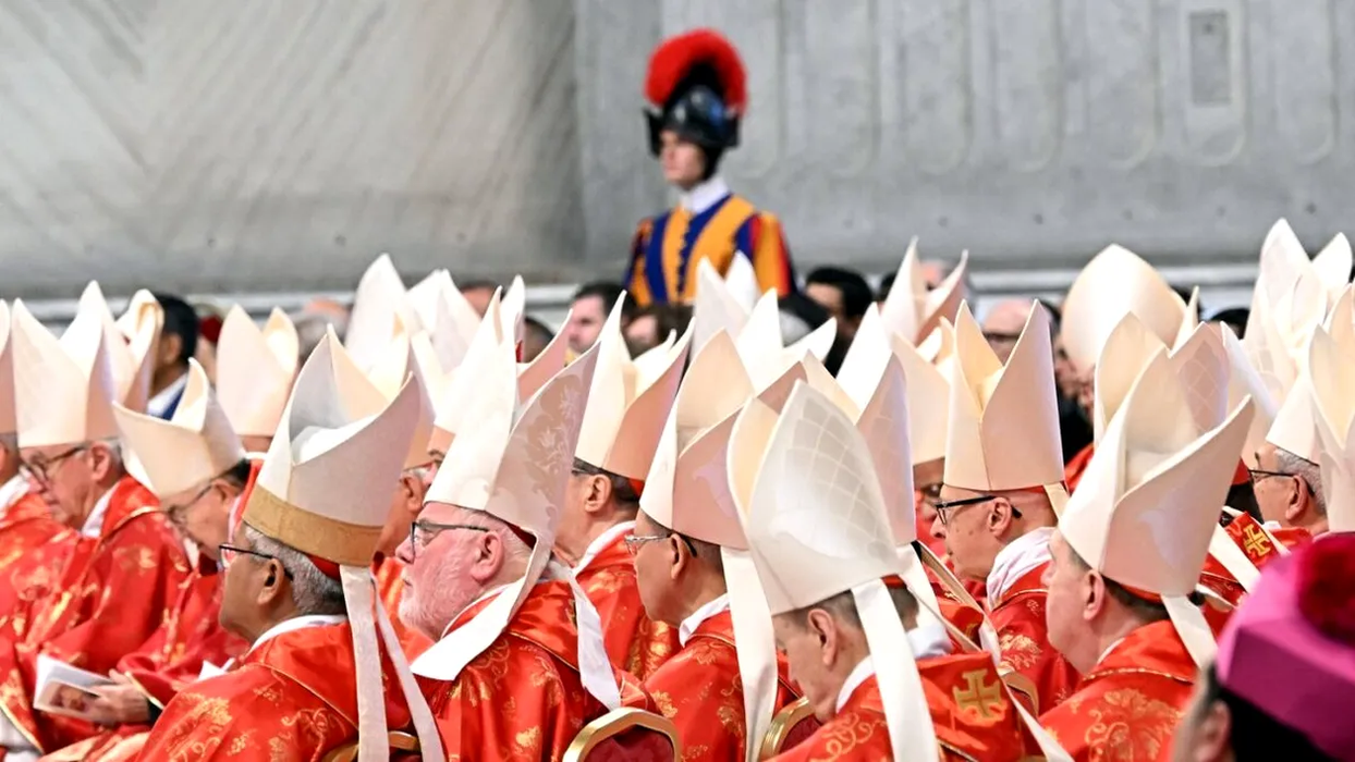 Fum alb la Vatican /Foto: Profimedia