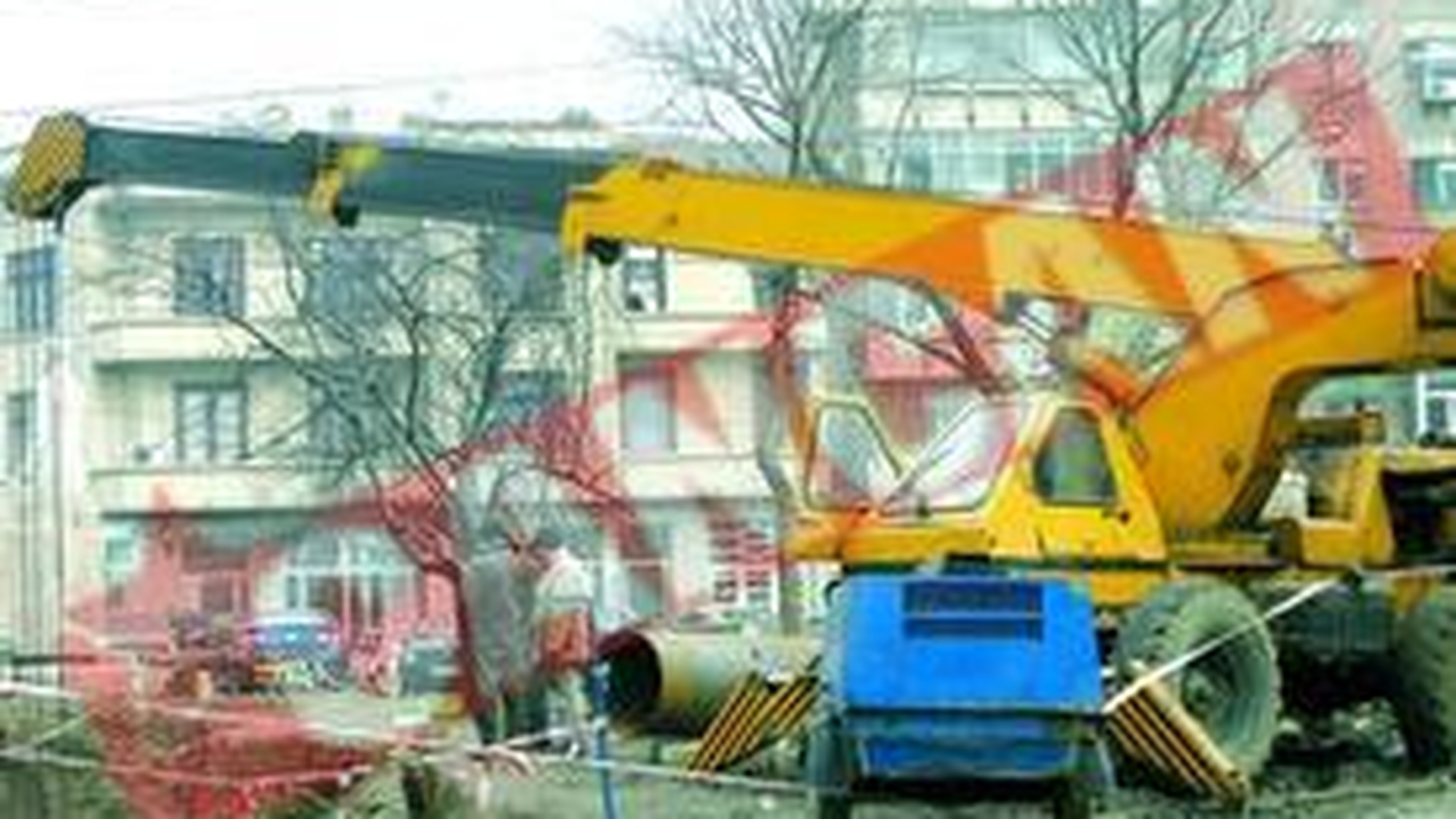 Santiere parasite in Bucuresti