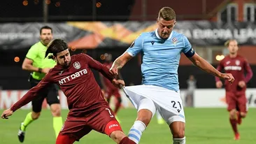 Lazio învinge CFR Cluj și menține deschisă lupta pentru primăvara europeană!