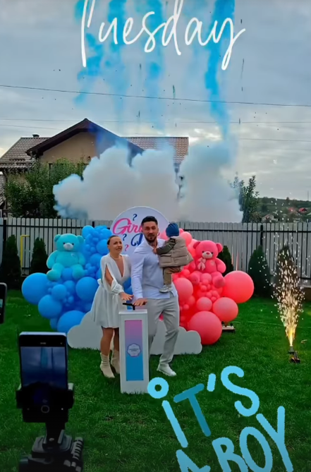 Andrei Ciobanu și Marilena vor mai avea un băiețel / Foto: Captură Video Instagram