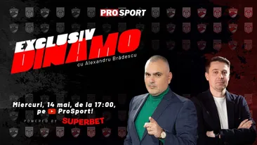 “EXCLUSIV DINAMO”, de la ora 17.00, în ziua în care clubul împlinește 77 de ani. Vin primele transferuri și vorbim despre jucătorul care lua cartonașe la comandă!