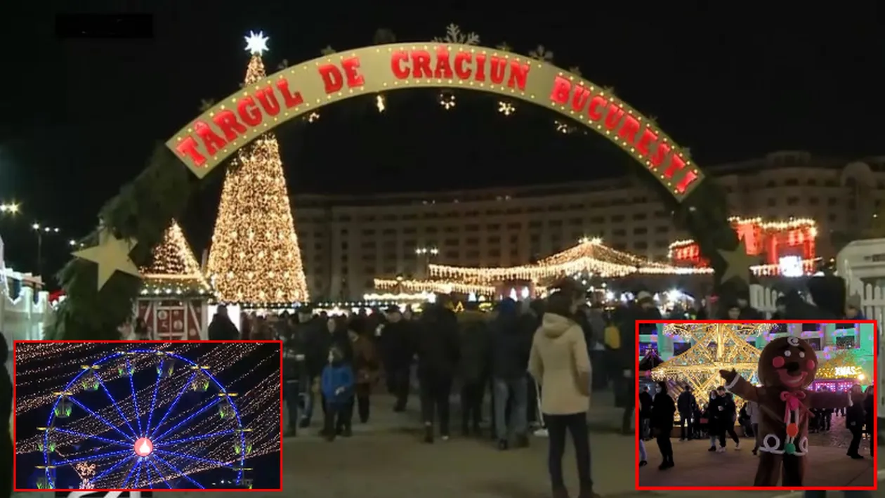 Ireal! Câți lei costă un cârnat în baghetă și o porție de cartofi prăjiți la Târgul de Crăciun din București