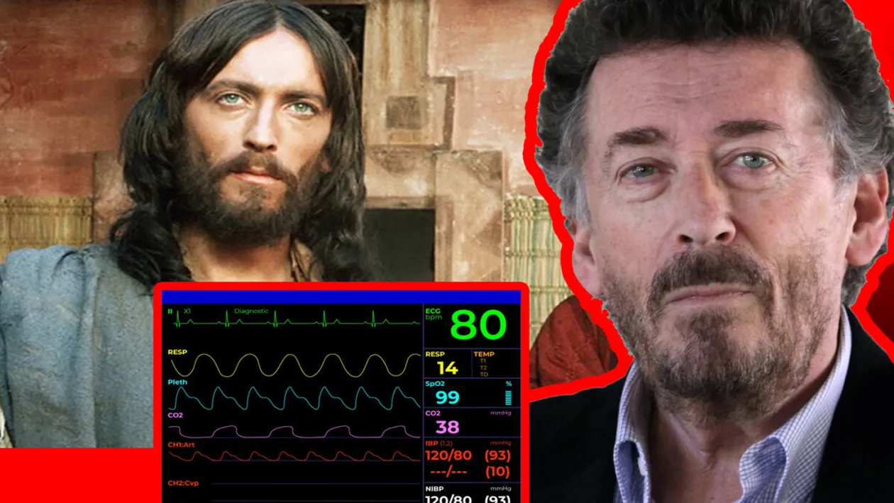 Robert Powell, actorul care l-a interpretat pe Mântuitor, la un pas de moarte în timpul filmărilor pentru „Iisus din Nazareth”. Ce s-a întâmplat pe cruce