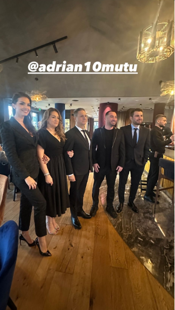 Pescobar a petrecut alături de Adrian Mutu /Foto: Instagram