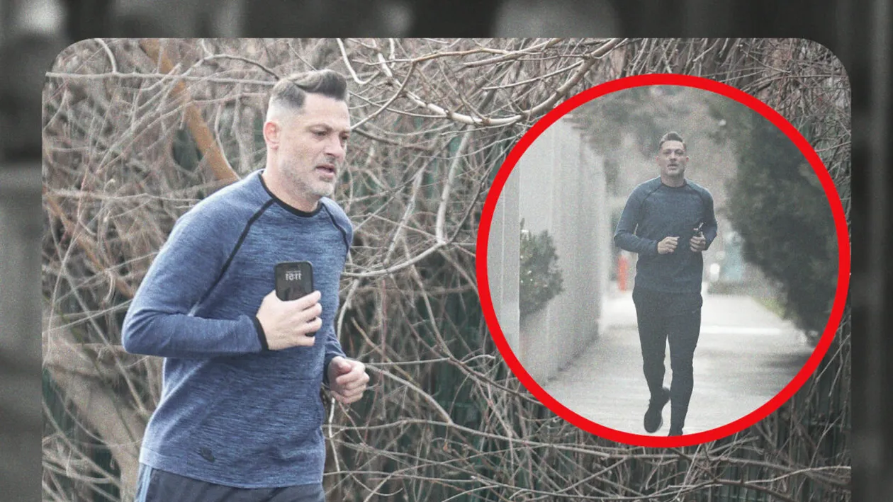 Prins la tură, după sărbători! Mirel Rădoi, în goana după abdomenul perfect