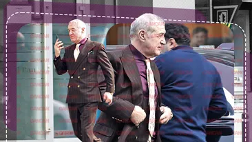 Gigi italiano a dat moda-n Dorobanţi! Îmbrăcat la patru ace, patronul de la FCSB a defilat ca pe podiumul de la Milano şi…