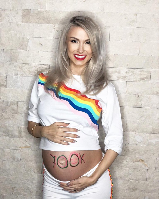 Andreea Bălan a spus câte kilograme s-a îngrășat în timpul sarcinii. Cât cântărește bebelușul: “Eram sub medie”