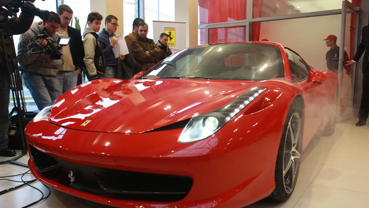 VIDEO Ferrari va aloca Romaniei, anul viitor, o cota de pana la 35 de automobile