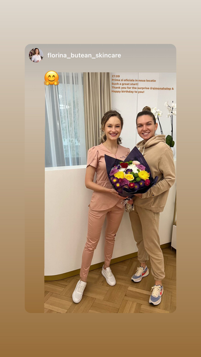 Simona Halep, sărbătorită de ziua sa. Foto: Instagram