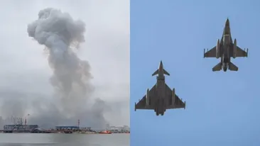 Explozie puternică lângă granița cu România. O dronă de mari dimensiuni s-a prăbușit în Bulgaria