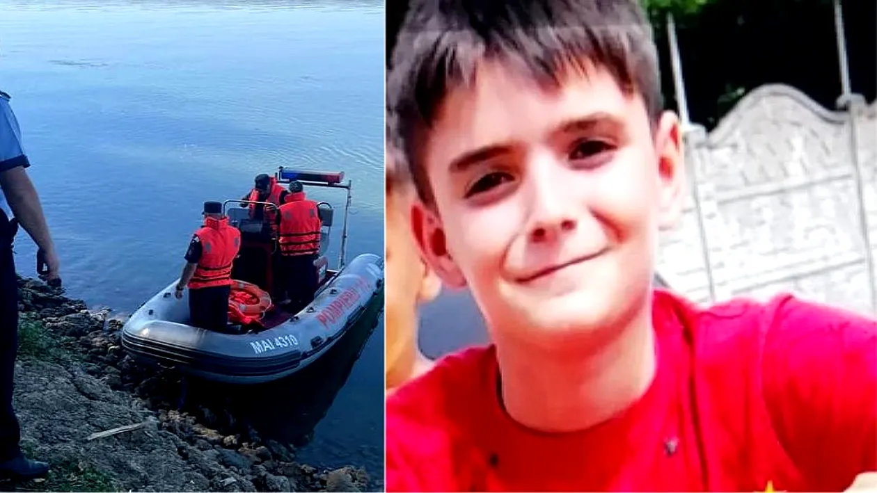 Primarul din Călărași, apel disperat după ce Ionuţ este de negăsit. Băiețelul de 10 ani este căutat în apele Dunării