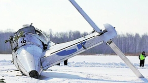 Accident aviatic teribil in Siberia! S-a prabusit la scurt timp dupa decolare