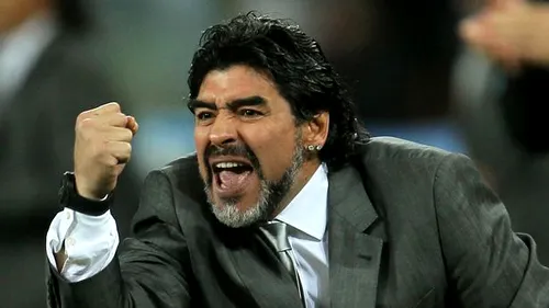 Anunţul a fost făcut în urmă cu puţin timp: DIEGO MARADONA va lucra pentru FIFA!