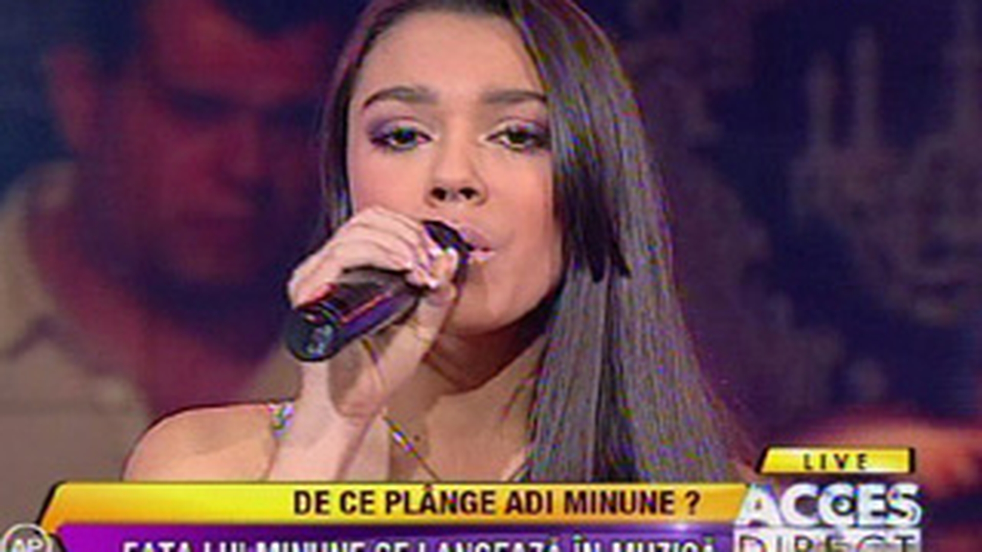 VIDEO Fiica cea mare a lui Adi Minune l-a facut sa planga! Afla in ce imprejurare!