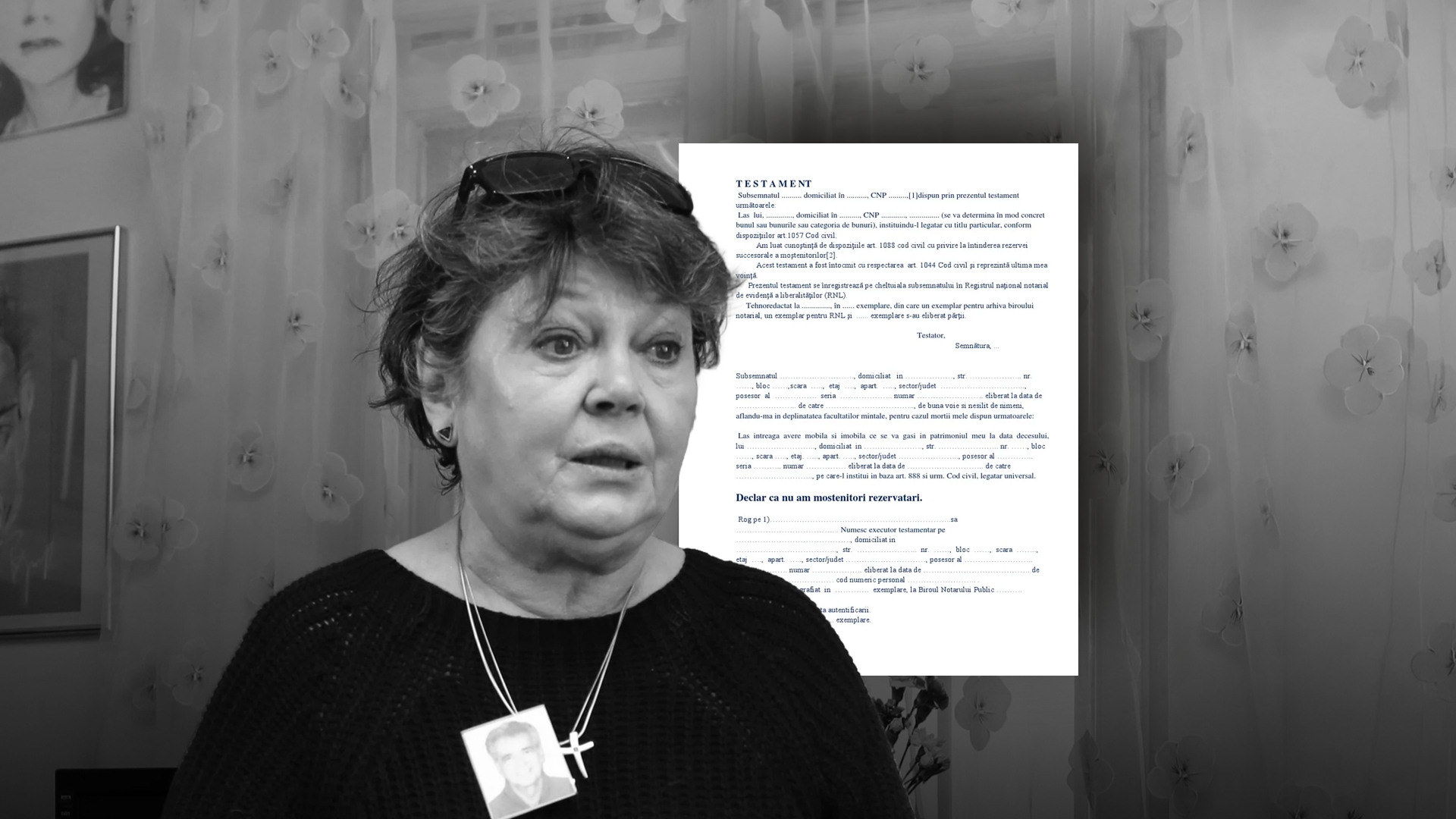 Anca Pandrea și-a schimbat testamentul înainte să moară. Ce obligații va avea moștenitorul