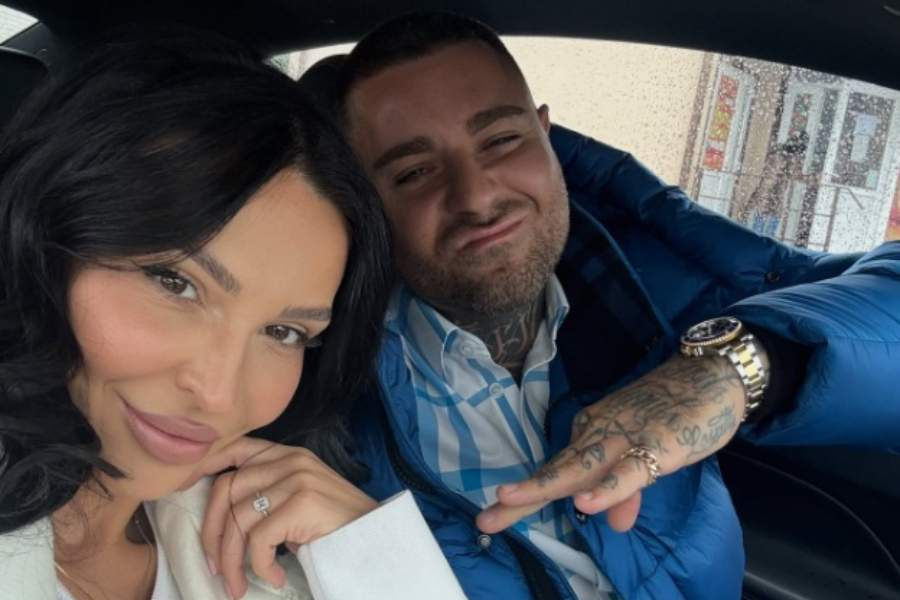 Tj Miles și Francisca s-au căsătorit, după ce au anunțat că vor deveni părinți. Primele imagini de la cununia civilă