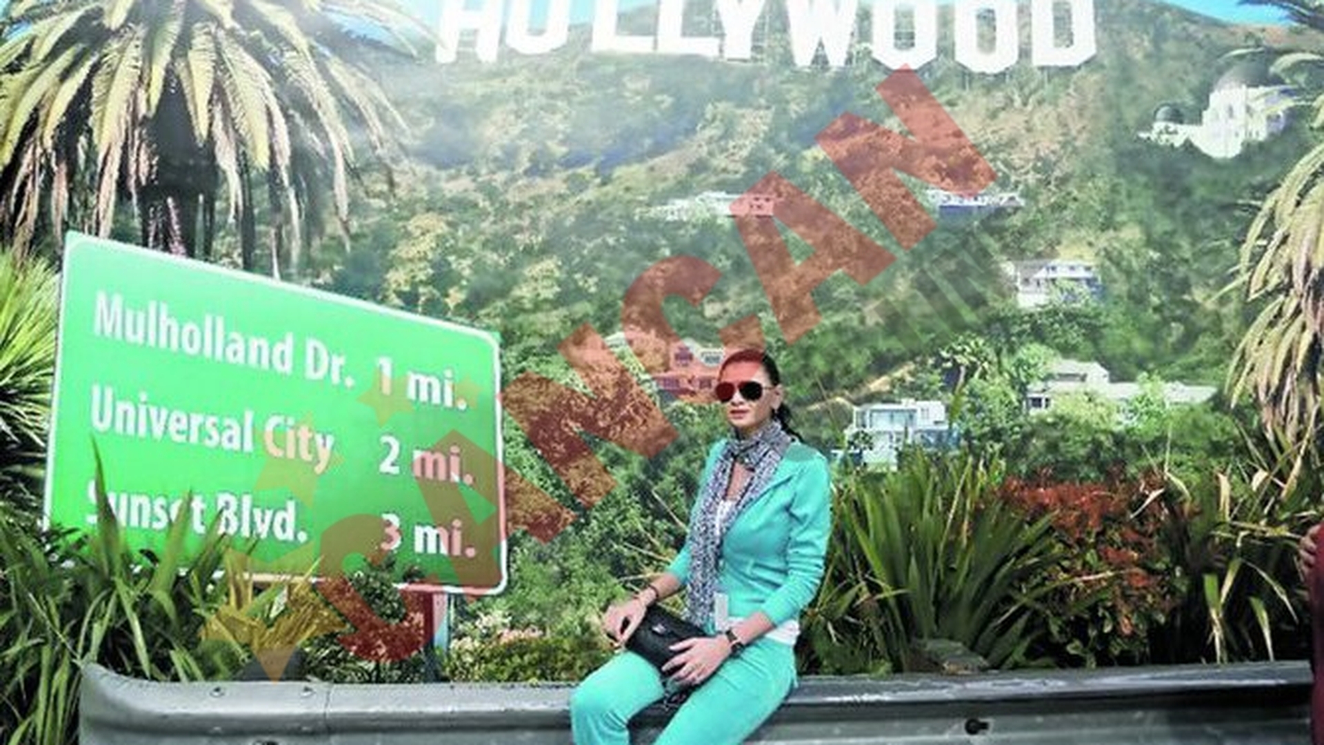 Ramona Gabor s-a distrat la Hollywood