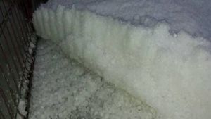 Localităţi din Gorj, acoperite de un strat de gheaţă de 10 cm! Imagini incredibile