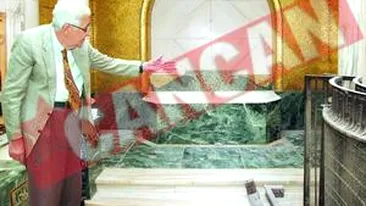 Gigi si-a imbracat palatul in aur de 24 de carate