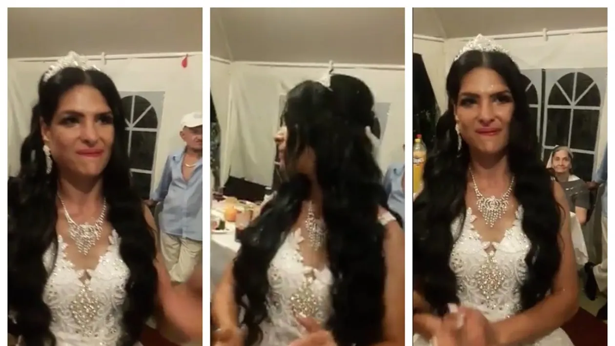 O mireasă fără dinți din România a ajuns virală. Într-o singură lună, filmulețul a fost văzut de peste 4 milioane de oameni