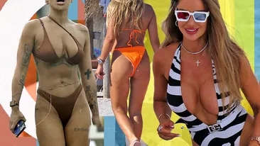 TOP 20 sexy-vedete care au încins litoralul anul trecut! Le-am fotografiat în cele mai jucăușe poziții!
