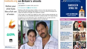 Rrom din Tandarei, condamnat in Anglia pentru ca si-a trimis fiica la cersit!